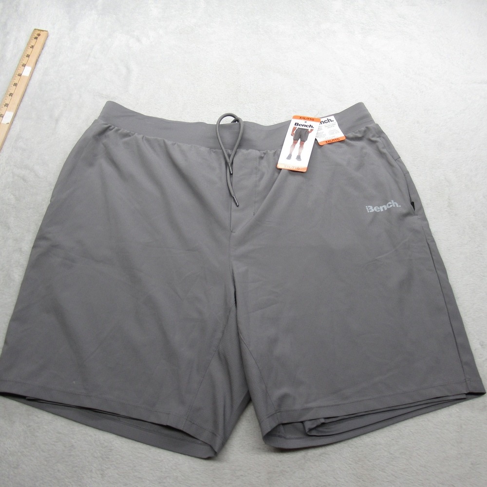 Bench Shorts Mens XXL 40‎ Gray Quick Drying Moisture Wicking 8" Inseam Gym Run